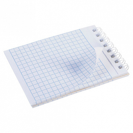 Блокнот МАЛЫЙ ФОРМАТ А7, 40 л., гребень, картон, клетка, HATBER, "Хорошо быть ёжиком", 081183, 40Б7В1гр