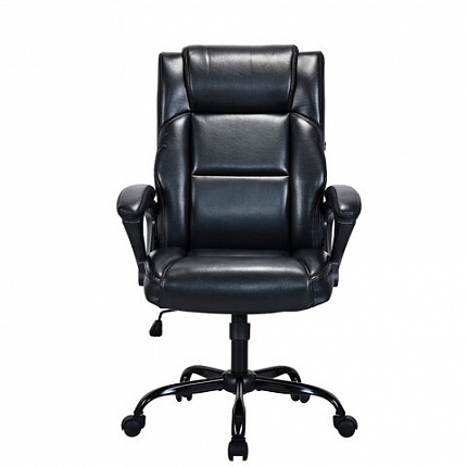 Кресло BRABIX PREMIUM "Oslo EX-549", рециклированная кожа, разборное пятилучие, черное, 532978