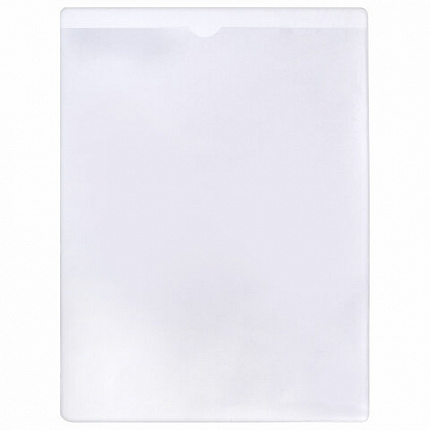 Карманы самоклеящиеся на любую поверхность ФОРМАТ А4 223х303 мм, КОМПЛЕКТ 5 шт., STAFF, 270570