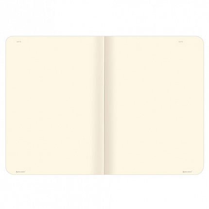 Тетрадь-скетчбук 60 л. обложка SoftTouch, бежевая бумага 70 г/м2, сшивка, В5 (179х250 мм), ЯГОДЫ, BRAUBERG, 403831