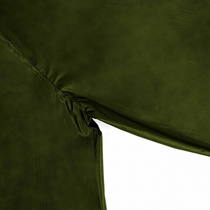 Дождевик-плащ хаки на кнопках виниловый сверхпрочный, размер 50-56, рост 170-185, ГРАНДМАСТЕР, 610937