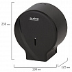 Диспенсер для туалетной бумаги LAIMA PROFESSIONAL ORIGINAL (Система T2), малый, черный, ABS-пластик, 605767