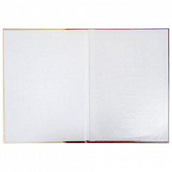 Папка адресная ламинированная "СВИДЕТЕЛЬСТВО О ЗАКЛЮЧЕНИИ БРАКА", А4, индивидуальная упаковка, STAFF "Profit", 129586