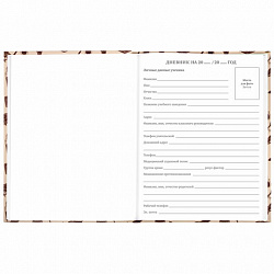 Дневник 5-11 класс 48 л., твердый, BRAUBERG, выборочный лак, с подсказом, "Магия", 106885