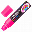 Маркер меловой "POP-ART" РОЗОВЫЙ, 15 мм, стираемый, для гладких поверхностей, BRAUBERG, 151540