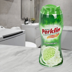 Кондиционер (концентрат) для белья, в гранулах, 250 г, PERKLIN (ПЕРКЛИН) SUPER "Альпийские цветы", 25 стирок, 609819