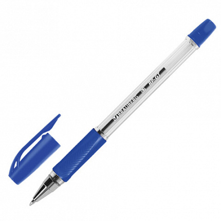 Ручки шариковые BRAUBERG "BP-GT", НАБОР 5 ШТУК, СИНИЕ, пишущий узел 0,7 мм, линия письма 0,35мм, 144509