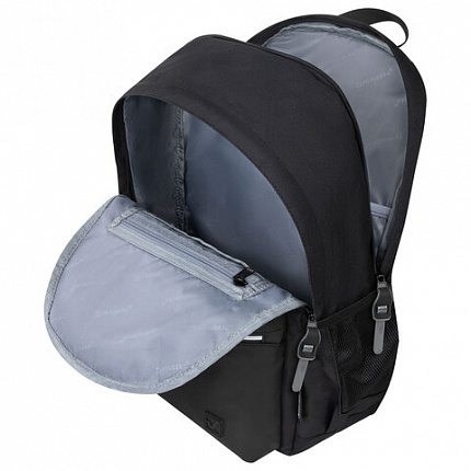 Рюкзак BRAUBERG FASHION CITY универсальный, 2 отделения, Green Spider, черный, 46х31х15 см, 273839