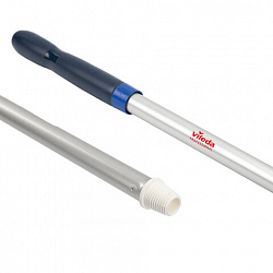 Черенок рукоятка 150 см, VILEDA PROFESSIONAL для инвентаря с еврорезьбой, d=2,2 см, алюминиевый, 506271