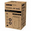 Уничтожитель (шредер) BRAUBERG PROFESSIONAL OF-1830x, HeavyDuty, CD, карты, 4 уровень секретности, 4х38 мм, 18 листов, 30 литров, 533140
