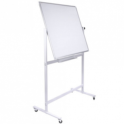 Доска магнитно-маркерная НА СТЕНДЕ 120х180 см, 2-сторонняя, STAFF, 238008