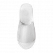 Тапочки одноразовые EVA Classic, открытые, КОМПЛЕКТ 25 пар, спанбонд + ЭВА, размер 37-42, белые, SMZ, Э/О/Б-№1/25/150