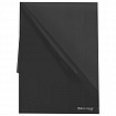 Папка-уголок жесткая прозрачная А4 BRAUBERG UNIVERSAL, черная, 0,15 мм, со штрихкодом, 273051