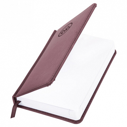 Ежедневник датированный 2026, МАЛЫЙ ФОРМАТ 100х150 мм, А6, BRAUBERG "Favorite", под кожу, коричневый, 117249