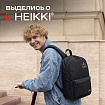 Рюкзак HEIKKI ENERGETIC (ХЕЙКИ) универсальный, эргономичный, "Danger", черный, 43х30х16 см, 272534