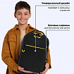 Рюкзак BRAUBERG MAIN, 2 отделения, 3 кармана, "Желтая вспышка", 38х26х17 см, 274397