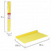 Бумага гофрированная/креповая, 110 г/м2, 50х250 см, желтая, ОСТРОВ СОКРОВИЩ, 129146