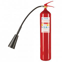 Огнетушитель углекислотный ОУ-5, ВСЕ (жидкие, газообразные, электрические), закачной, в индивидуальном коробе, РИФ