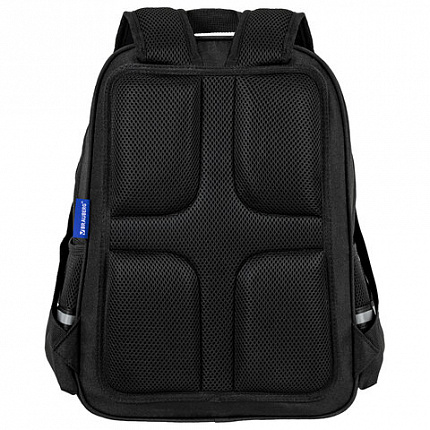 Рюкзак BRAUBERG SOFT, 2 отделения, 3 кармана, "Осколки", СВЕТЯЩИЙСЯ, 40х31х15 см, 274402
