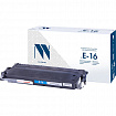 Картридж лазерный NV PRINT (NV-E16) для CANON FC-108/128/PC750/880, ресурс 2000 стр.