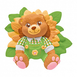 Фигурка-раскраска из гипса "С открыткой", с красками и кистью, ассорти, BRAUBERG KIDS, 666011