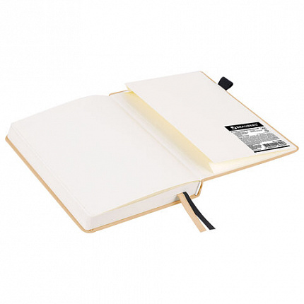 Ежедневник недатированный А5 138x213 мм, BRAUBERG "Velvet", резинка, держатель, 160 л., розовый, 116246