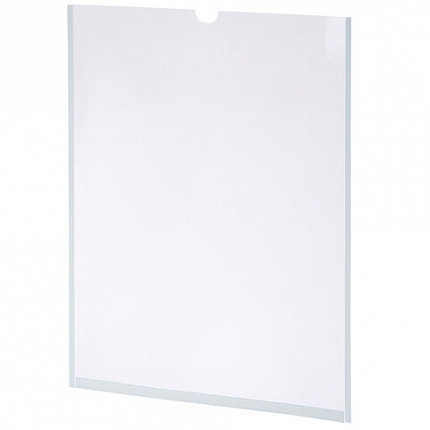 Карманы информационные самоклеящиеся, А4, вертикальные, КОМПЛЕКТ 10 шт., ПЭТ, 0,3 мм, STAFF, 291280