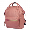 Рюкзак BRAUBERG CELEBRITY универсальный, экокожа, длинные ручки, коралловый, 34х23х15 см, 227078