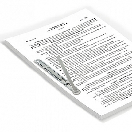 Скоросшиватель металлический STAFF "Basic", КОМПЛЕКТ 50 шт., 224622