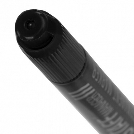 Маркер перманентный двусторонний STAFF "Manager" PM-625, ЧЕРНЫЙ, наконечники 0,8 мм / 2,2 мм, 151625