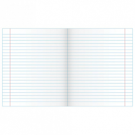 Тетрадь ЗЕЛЁНАЯ обложка 18 л., линия с полями, офсет, "Маяк", Т5018Т2 1Г