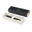 Ручка шариковая PARKER "Jotter XL Monochrome Black BT", корпус черный, нержавеющая сталь, синяя, 2122753