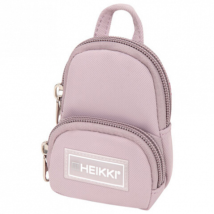 Рюкзак HEIKKI FUSION (ХЕЙКИ) универсальный, 2 отделения, отделение для ноутбука, c КОШЕЛЬКОМ, пыльная роза, 44х31х14 см, 273867