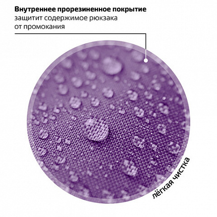 Рюкзак ПИФАГОР SCHOOL, 1 отделение, 3 кармана, "Bubble tea", 38x28х14 см, 273164