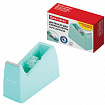 Диспенсер для клейкой ленты шириной до 26 мм, МЯТНЫЙ (лента в подарок!), утяжеленный большой, BRAUBERG, 701461