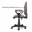 Кресло BRABIX "Prestige Ergo MG-311", регулируемая эргономичная спинка, ткань, коричневое, 531875