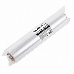 Пленка пищевая ПЭ 300 мм х 300 м, ГАРАНТИРОВАННАЯ ДЛИНА, 6 мкм, вес нетто 0,48 кг ±5%, LAIMA, 605039