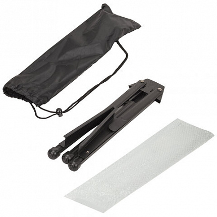 Мольберт настольный алюминиевый складной 37х57х40 см в чехле, холст до 52 см, BRAUBERG ART, 192256