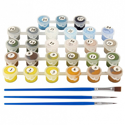 Картина по номерам 40х50 см, ОСТРОВ СОКРОВИЩ "Дыхание весны", на подрамнике, акрил, кисти, 662888