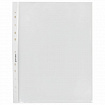Папки-файлы перфорированные с антибликовой текстурой А4 BRAUBERG PIXEL, КОМПЛЕКТ 100 шт., 30 мкм, 271826