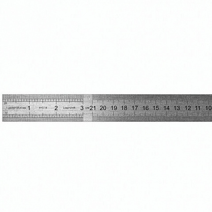 Линейки металлические КОМПЛЕКТ 3 шт. (15 см, 30 см, 50 см), BRAUBERG, 210810