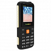 Телефон мобильный TEXET TM-D400, 2 SIM, 1,77", 32 Мб, microSD, FM, MP3, IP54, фонарик, черный, 127371