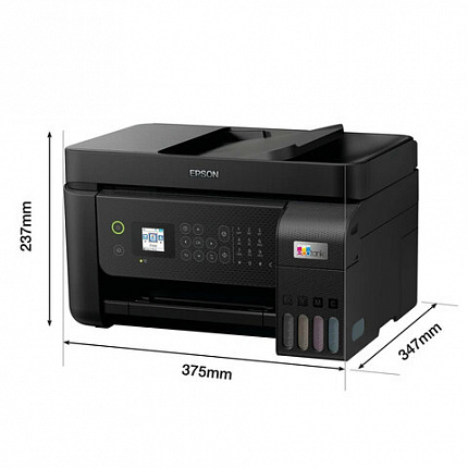 МФУ струйное EPSON L5290 "4 в 1", А4, 33 стр./мин, 5760x1440, ЖК-дисплей, АПД, Wi-Fi, с/к, СНПЧ, C11CJ65508