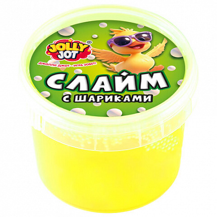 Слайм МИКС, 100 г, АССОРТИ, 8 видов, JOLLY JOT (ДЖОЛЛИ ДЖОТ), 667321