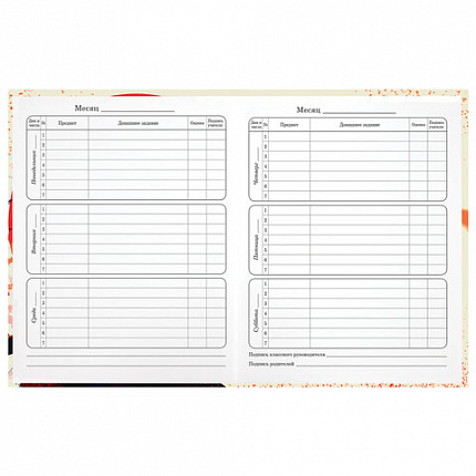 Дневник 1-4 класс 48 л., твердый, ЮНЛАНДИЯ, глянцевая ламинация, с подсказом, "Самурай", 107145