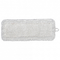 Насадка МОП плоская для швабры/держателя 40 см, уши/карманы (ТИП У/К), петлевая микрофибра, LAIMA EXPERT, 605315