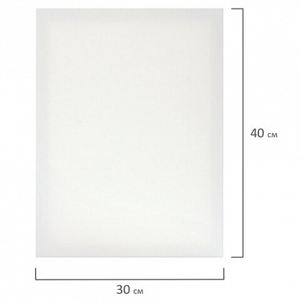 Холст на подрамнике BRAUBERG ART CLASSIC, 30х40 см, 420 г/м2, 45% хлопок 55% лен, среднее зерно, 191656