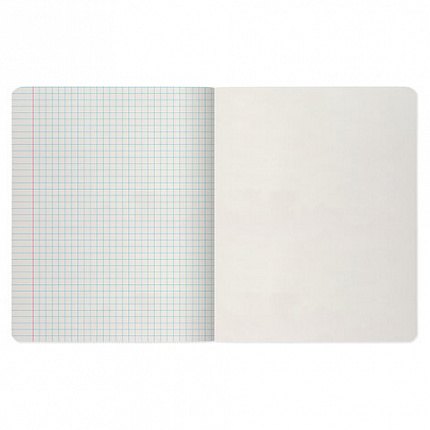 Тетрадь А5 96 л. АЛЬТ скоба, клетка, гибридный лак, "Авокадо" (5 видов), 7-96-980