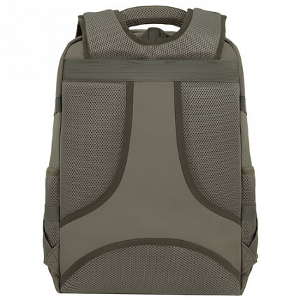 Рюкзак HEIKKI DESERTED (ХЕЙКИ) универсальный, 3 отделения, эргономичный, багажная лента, хаки, 47х33х17 см, 273877