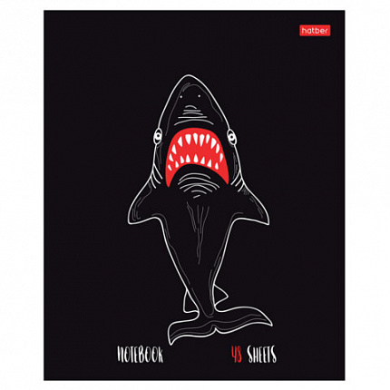 Тетрадь А5 48 л., HATBER скоба, клетка, обложка картон, "Нескучные герои" (микс в спайке), 088361, 48Т5В1